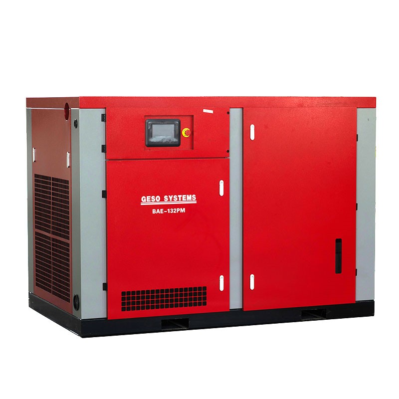 Kudumu sumaku variable frequency screw compressor hewa